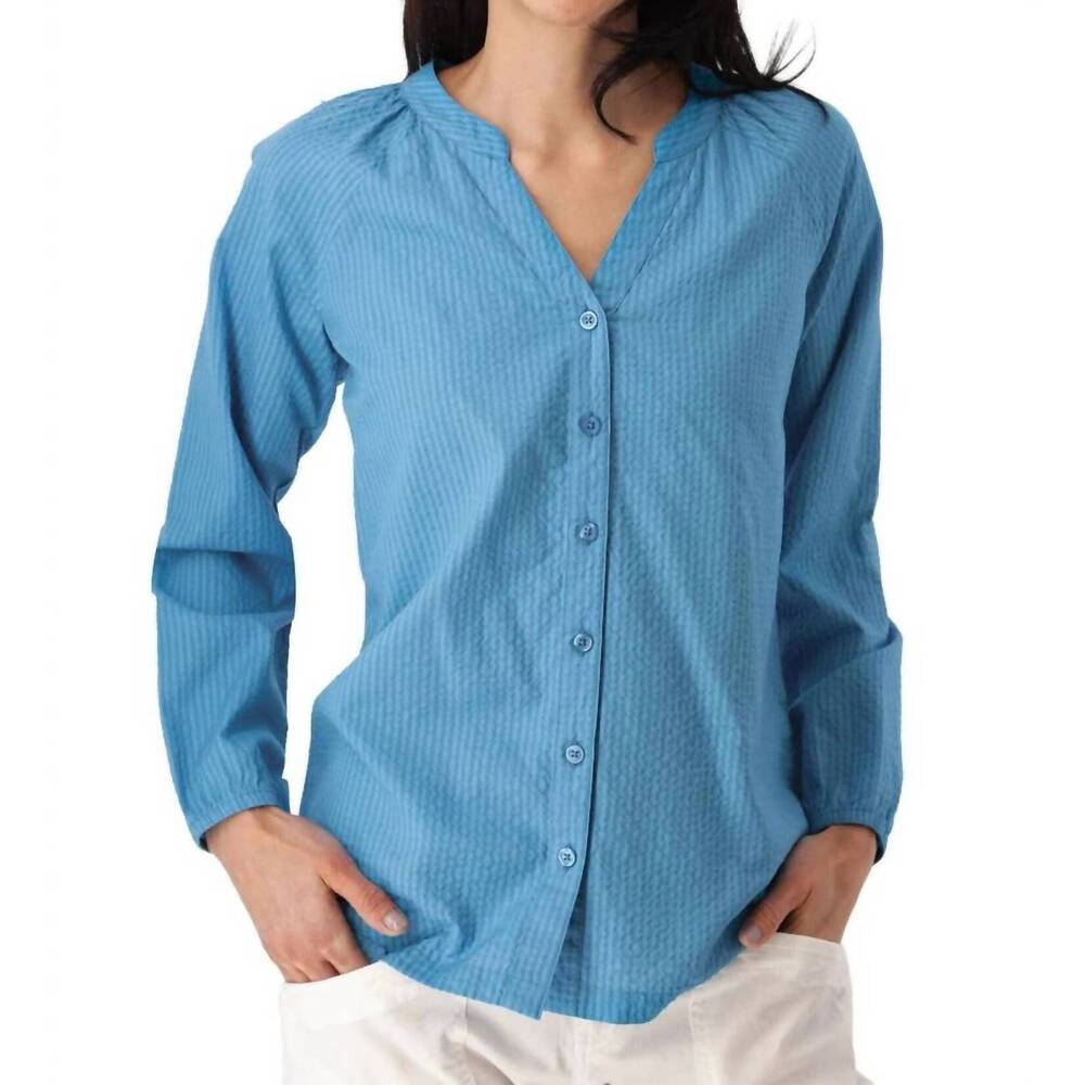 NEW AVENTURA caspian top in cendre blue
